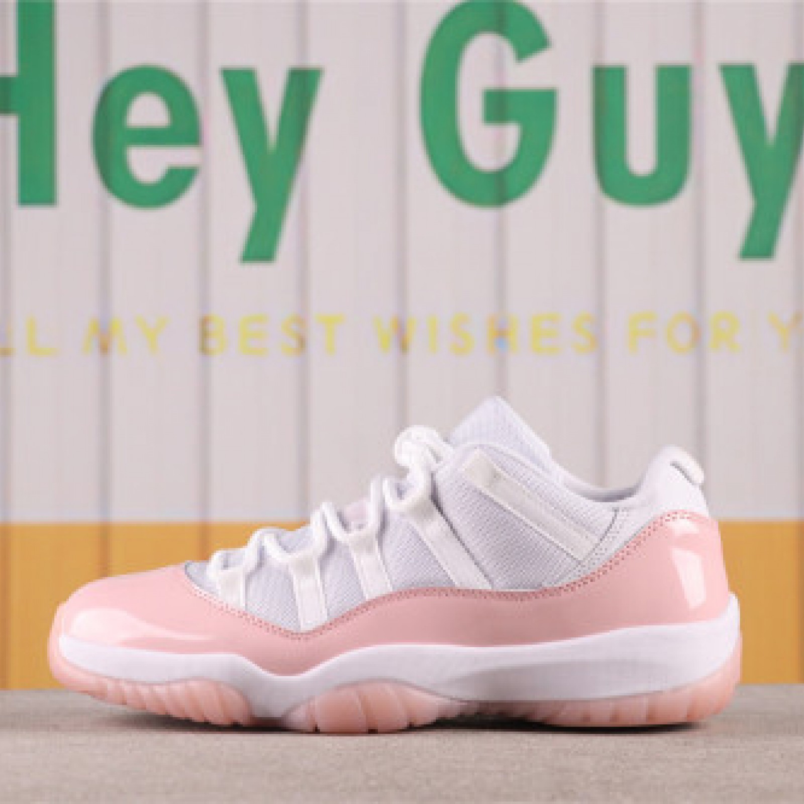 US Air Jordan 11 Low Legend Pink AH7860-160 乔11低帮珊瑚粉 Size 36-44