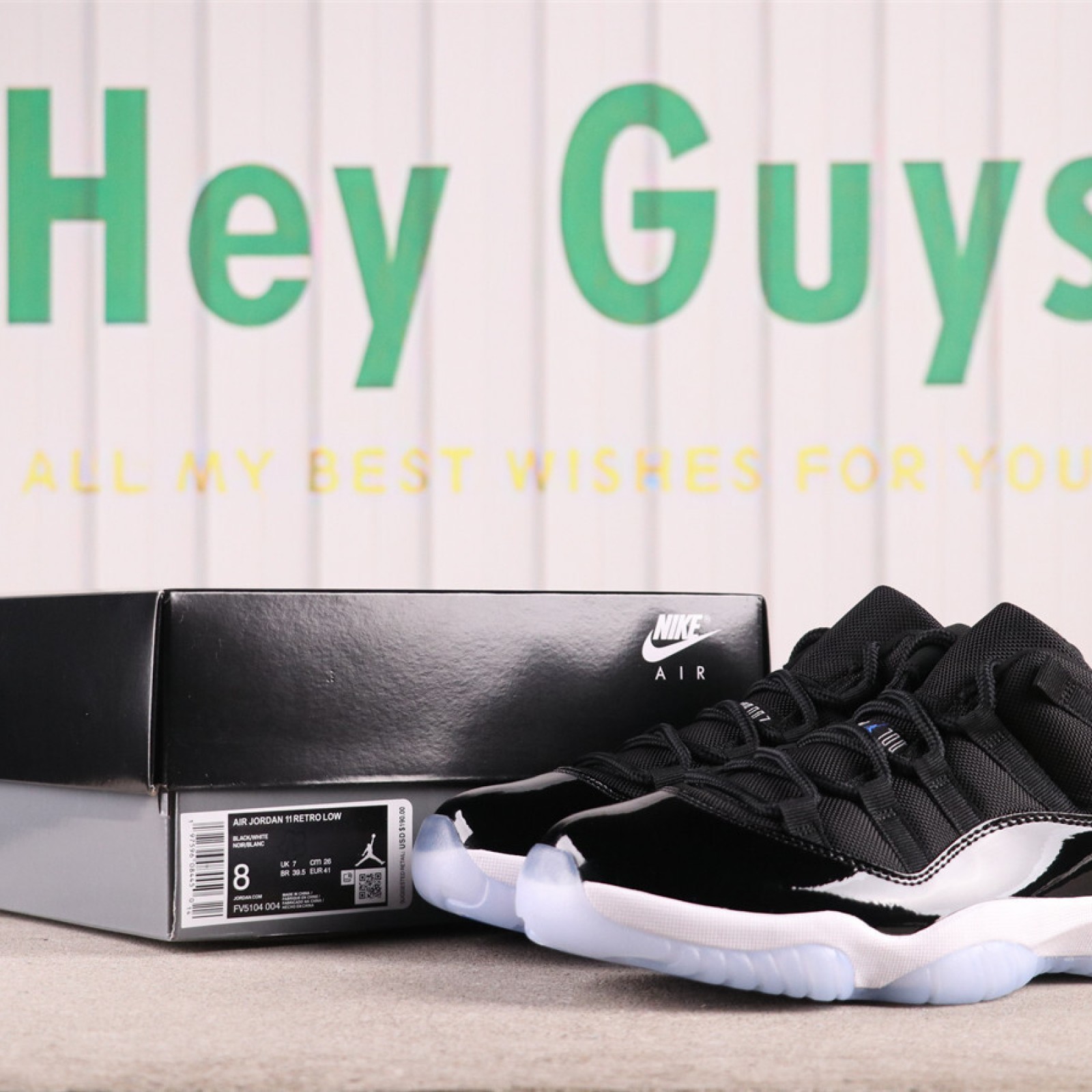 US Air Jordan 11 Space Jam FV5104-004 Size 40-47.5