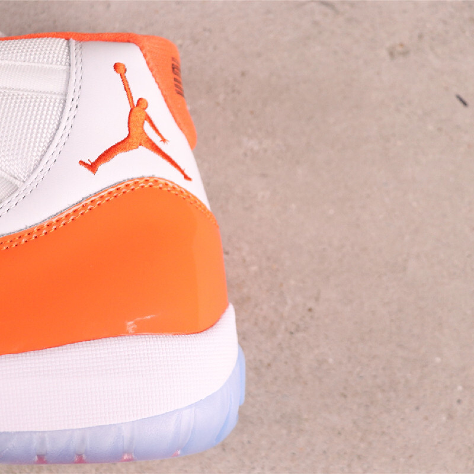US Air Jordan 11 378037-002 白橙 Size 40-48.5