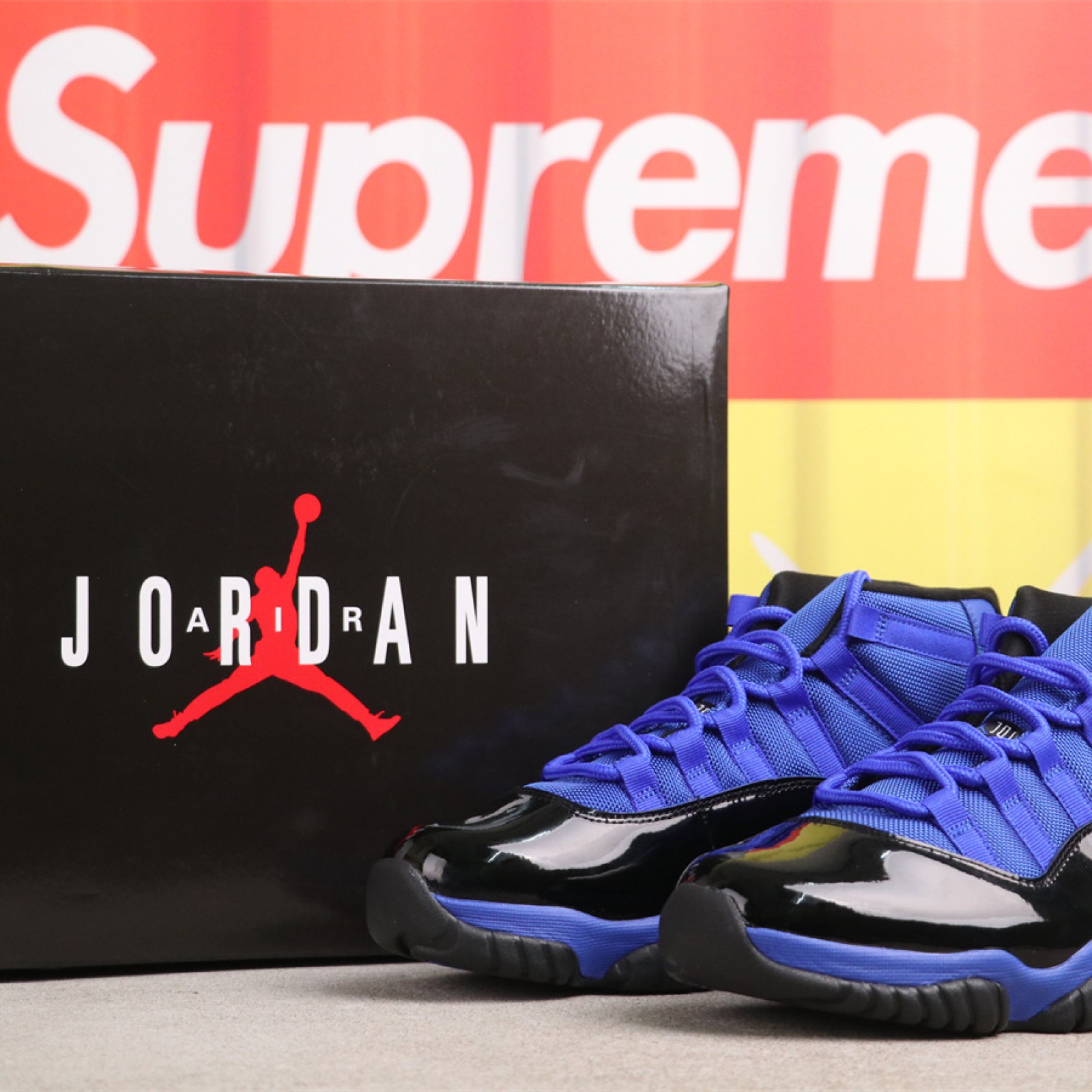 US$75 Air Jordan 11 货号CT8012-400 1 黑蓝 Size 40-47.5 （ 40 40.5 41 42 42.5 43 44 44.5 45 46 47.5）