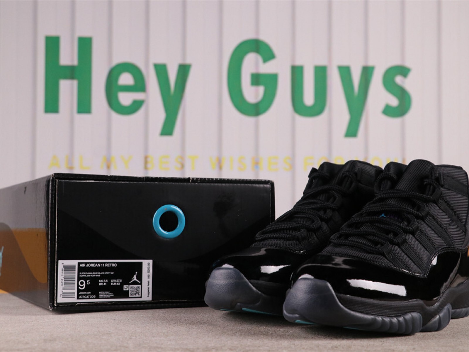 US$77 Air Jordan 11 378037-006 Size 40-47.5