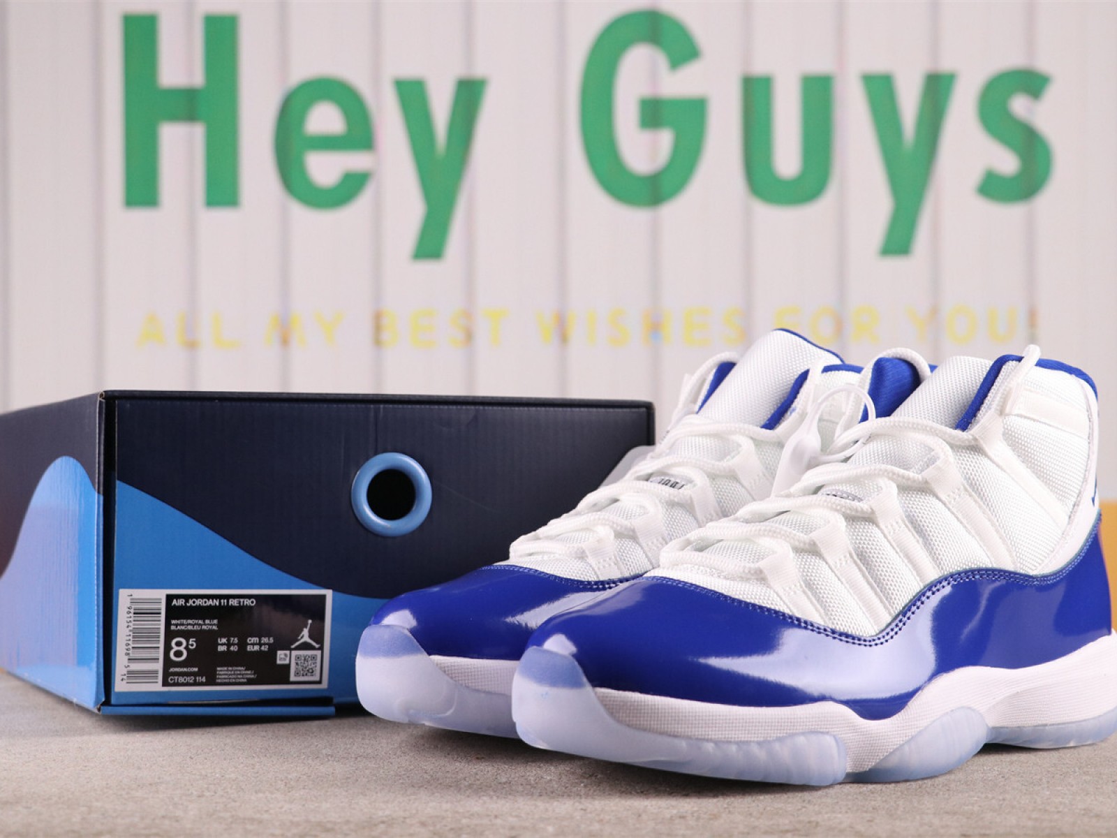 US$77 Air Jordan 11 Cool Grey CT8012-114 Size 40-47.5