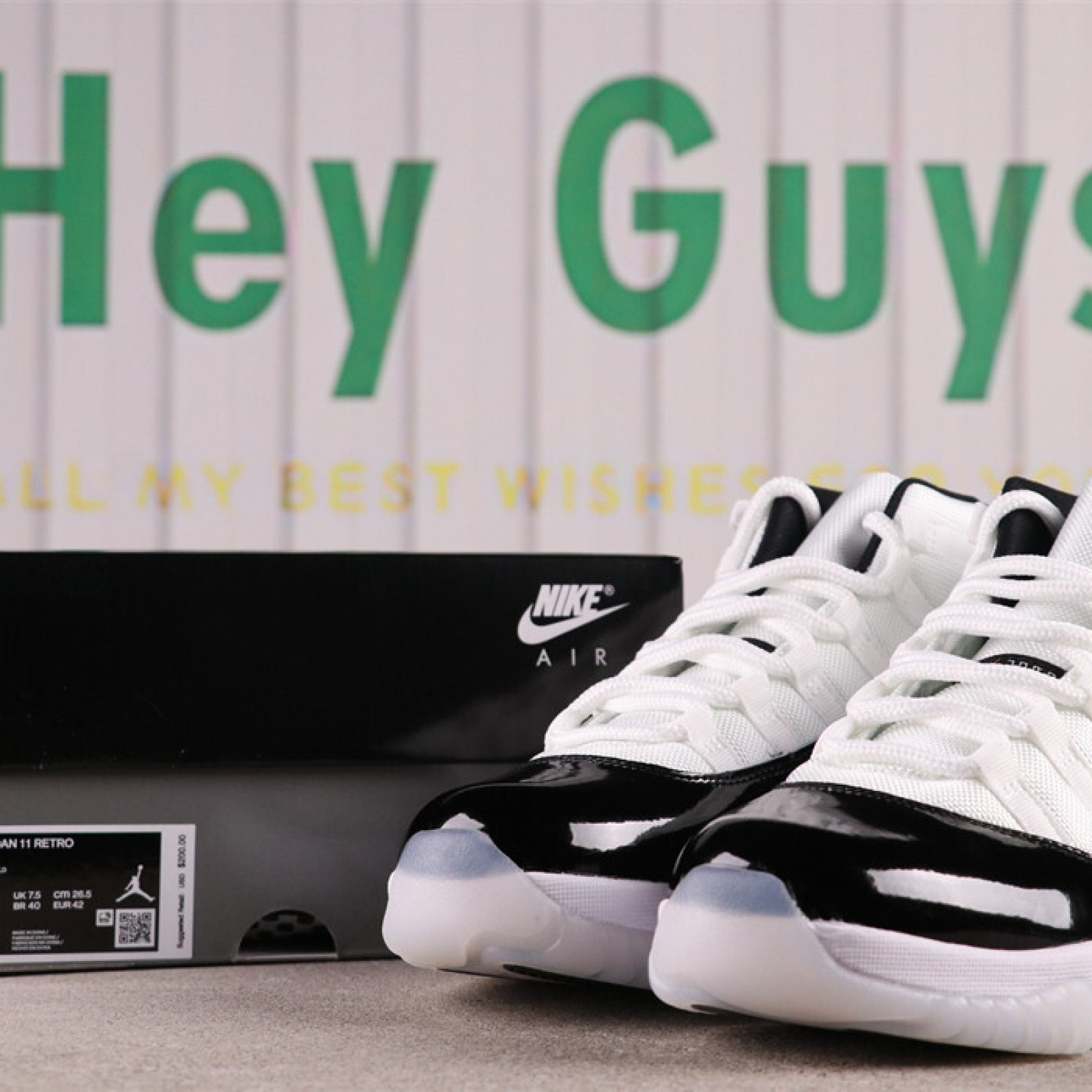 US Air Jordan 11 DMPCT8012-170 Size 40-47.5