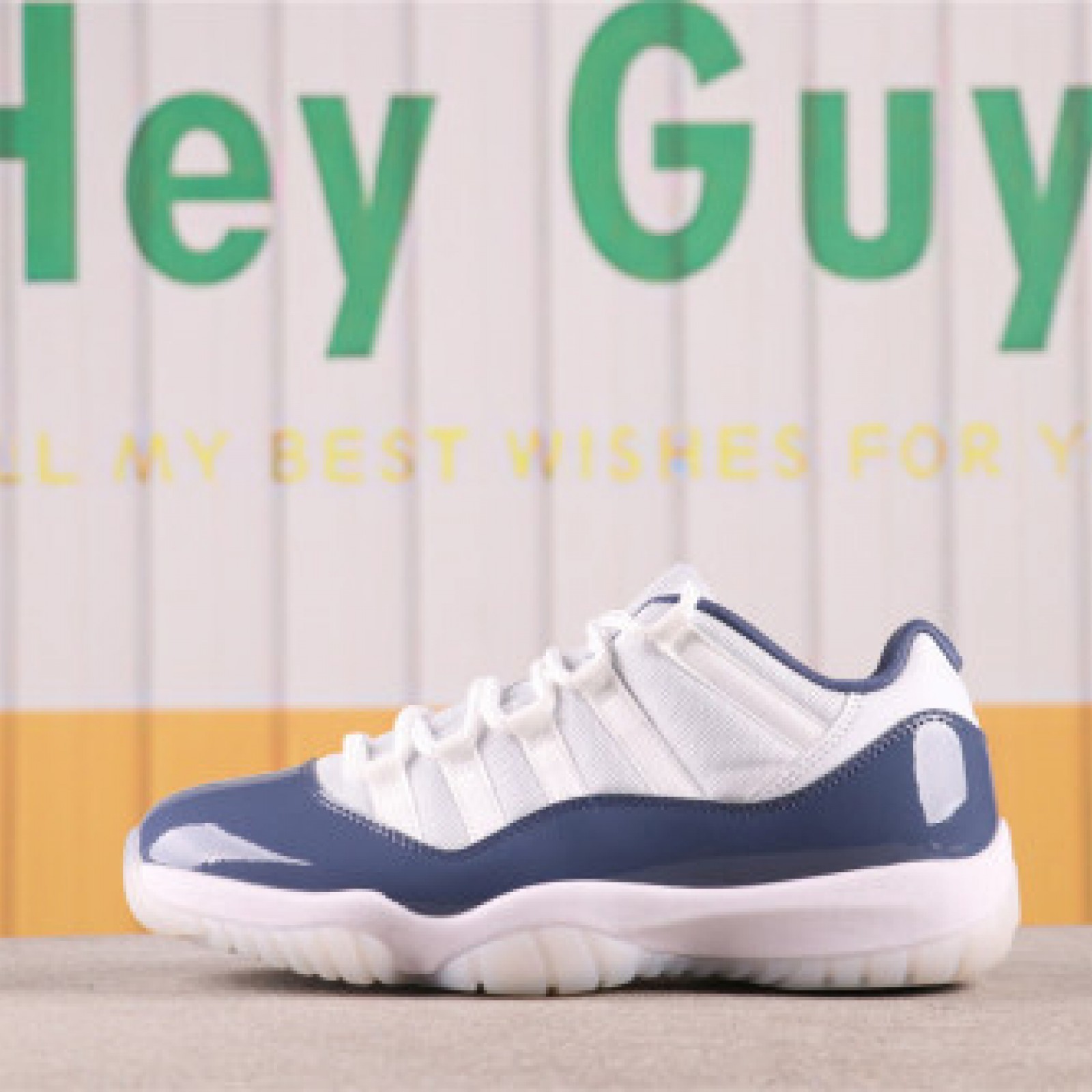 US Air Jordan 11 Low FV5104-104 乔11低帮复古蓝 Size 36-47.5