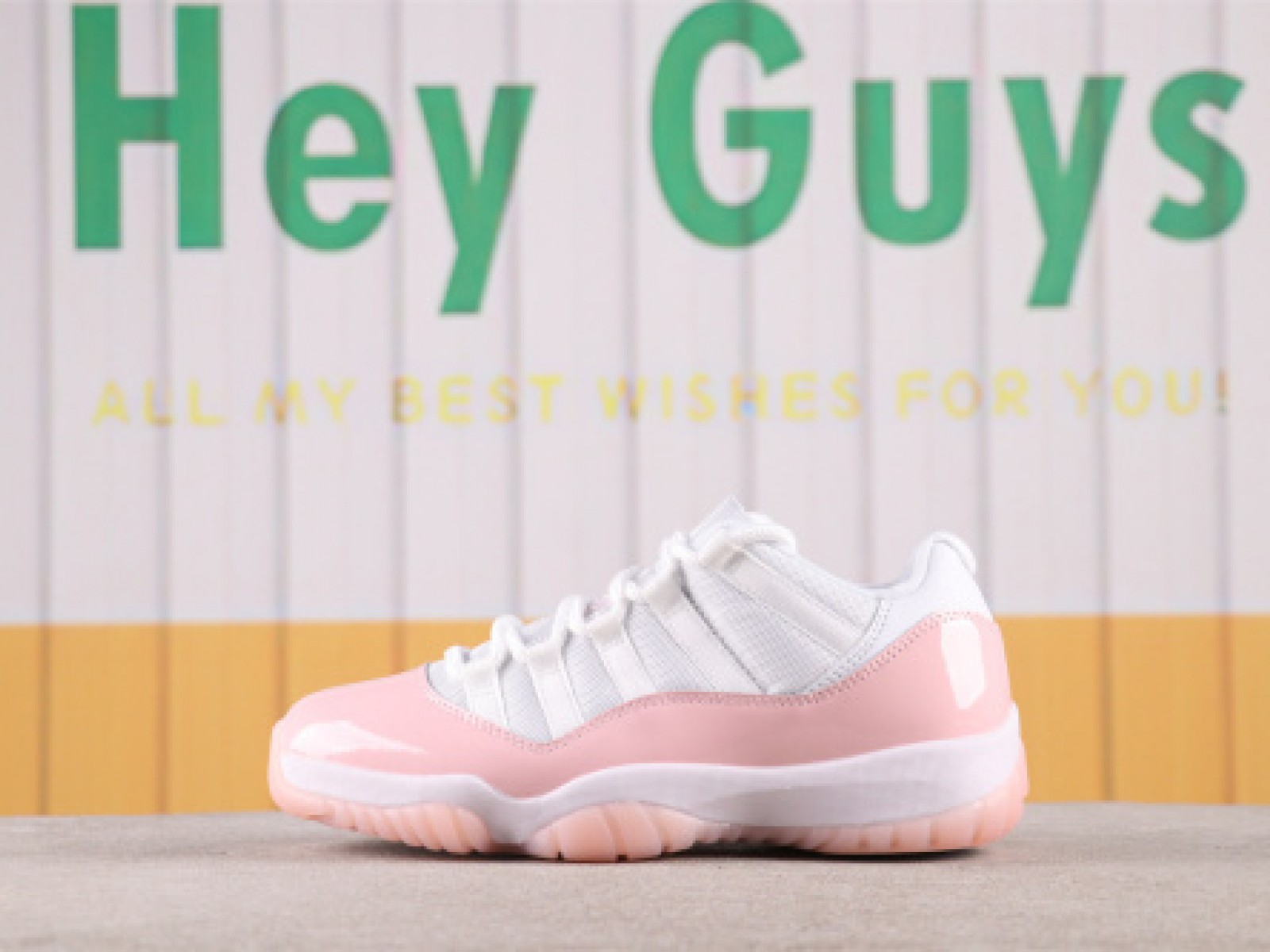 US$84 Air Jordan 11 Low Legend Pink AH7860-160 EU Size 36-47.5