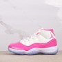 USD$31  Air Jordan 11   White Pink