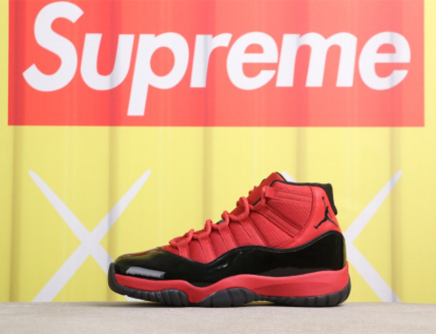 USD$75 Air Jordan 11 CT8012-600 1 黑红 Size 40-48（ 40 40.5 41 42 42.5 43 44 44.5 45 46 47.5 48）