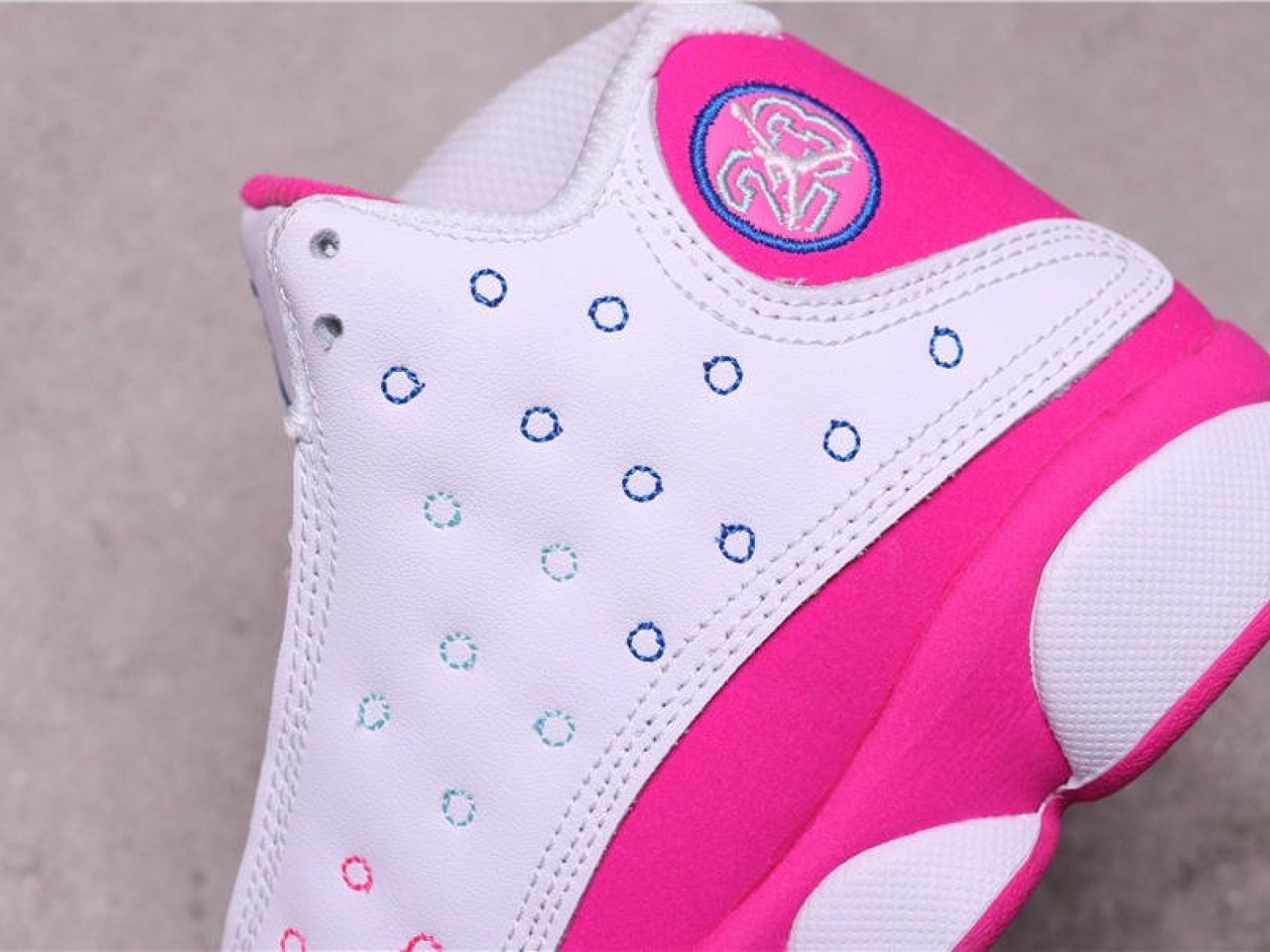 36USD Air Jordan 13 White Pink 439358-500 36-40