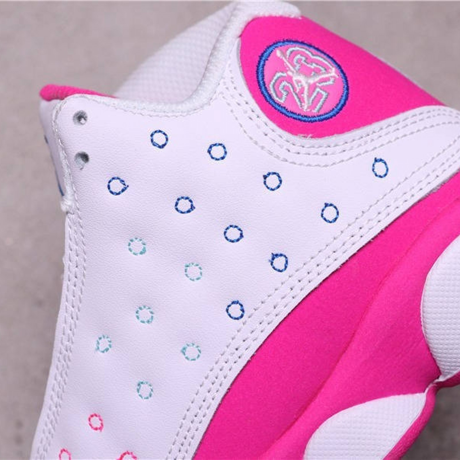 36USD Air Jordan 13 White Pink 439358-500 36-40