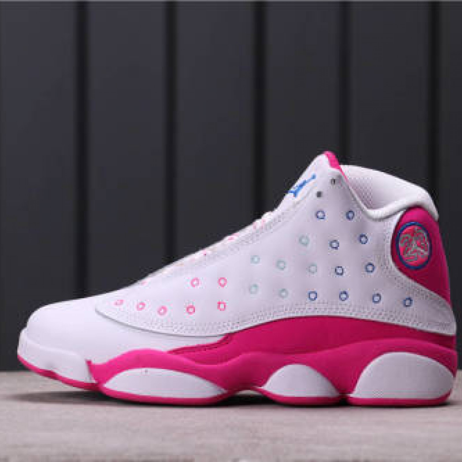 36USD Air Jordan 13 White Pink 439358-500 36-40