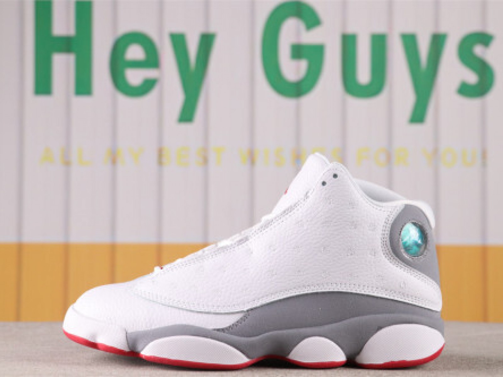 40USD Air Jordan 13 Wolf Grey 414571-160 36-46
