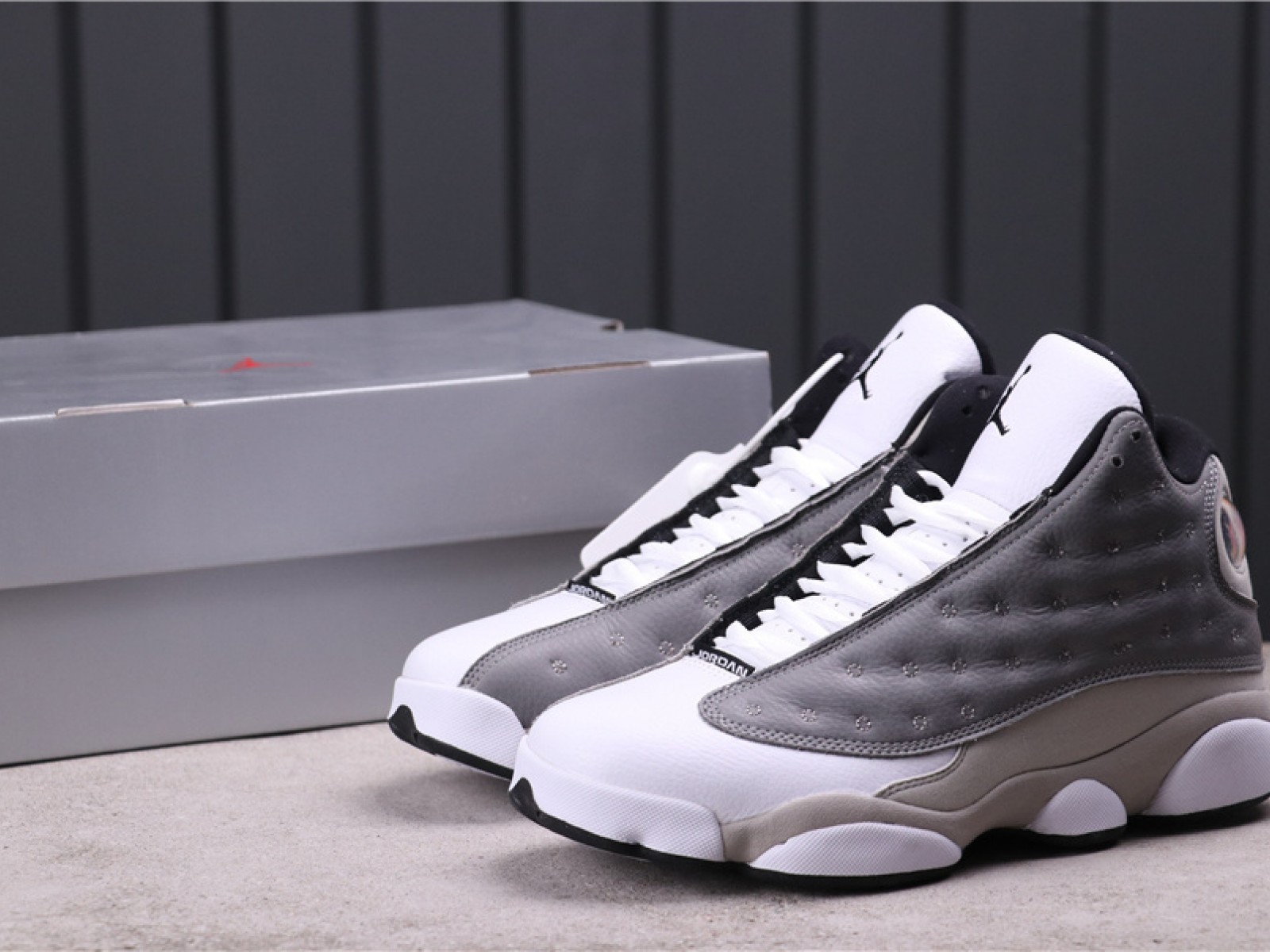 58USD Air Jordan 13 Atmosphere Grey 414571-016 乔13 36-46