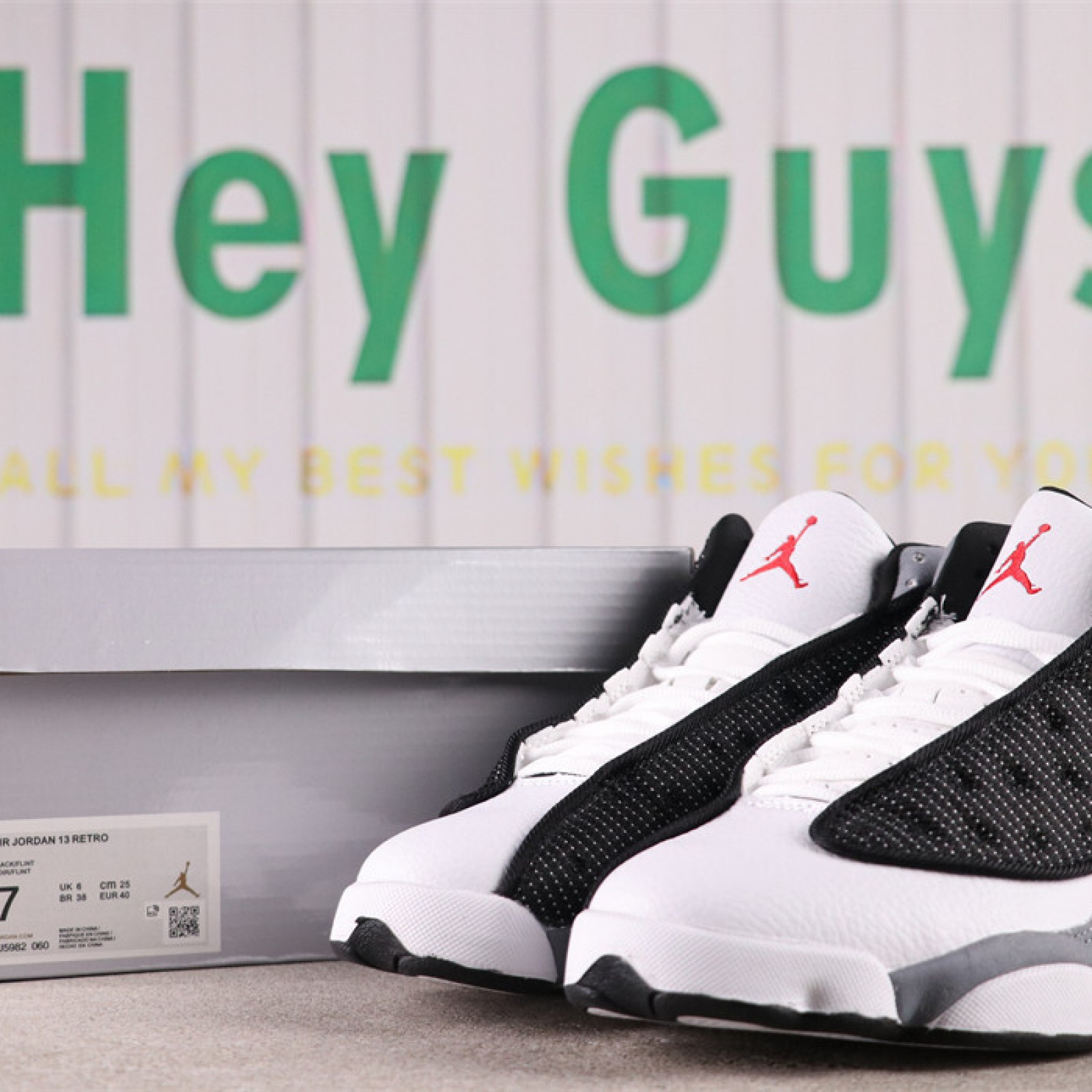 US Air Jordan 13 Black Flint Sku DJ5982-060 Size 36-46