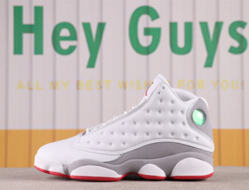 US$44 Air Jordan 13 Wolf Grey 414571-160 Size 40-46
