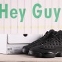 US$62 Air Jordan 13 Black Cat414571-011 Size 40-47.5