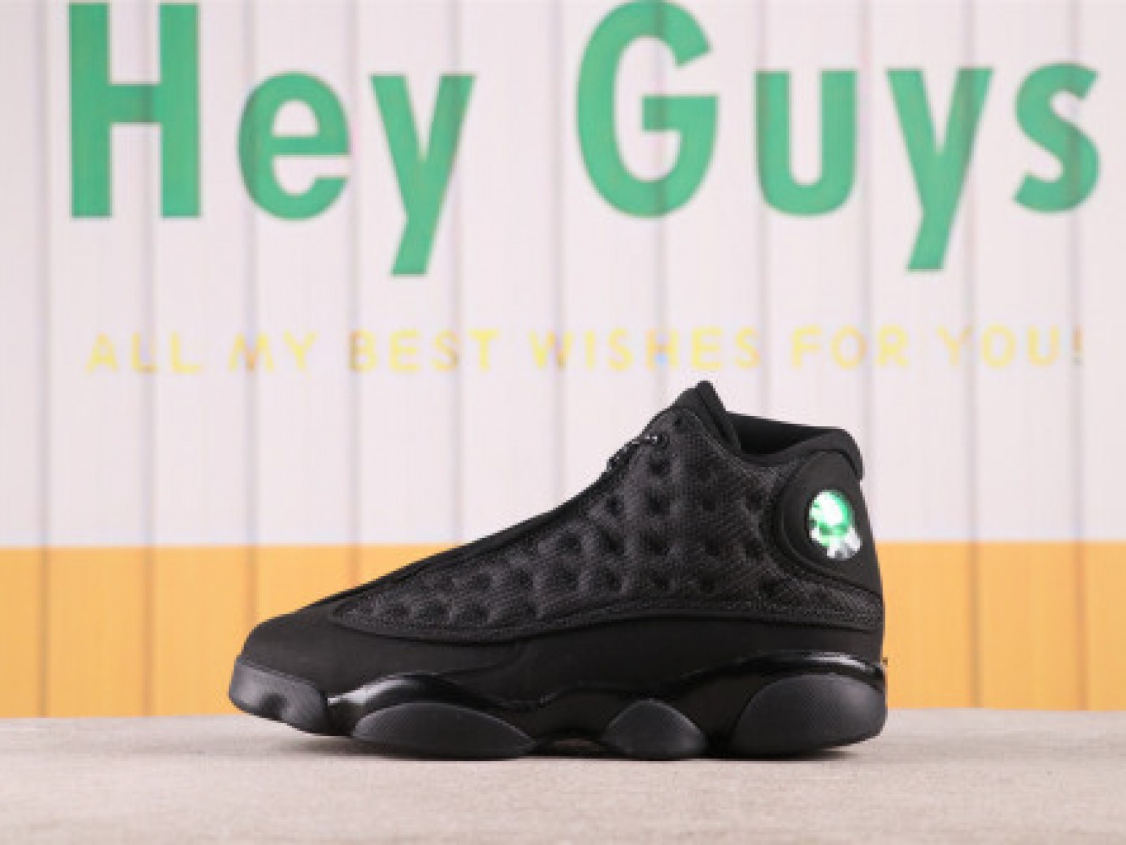 US$62 Air Jordan 13 Black Cat414571-011 Size 40-47.5