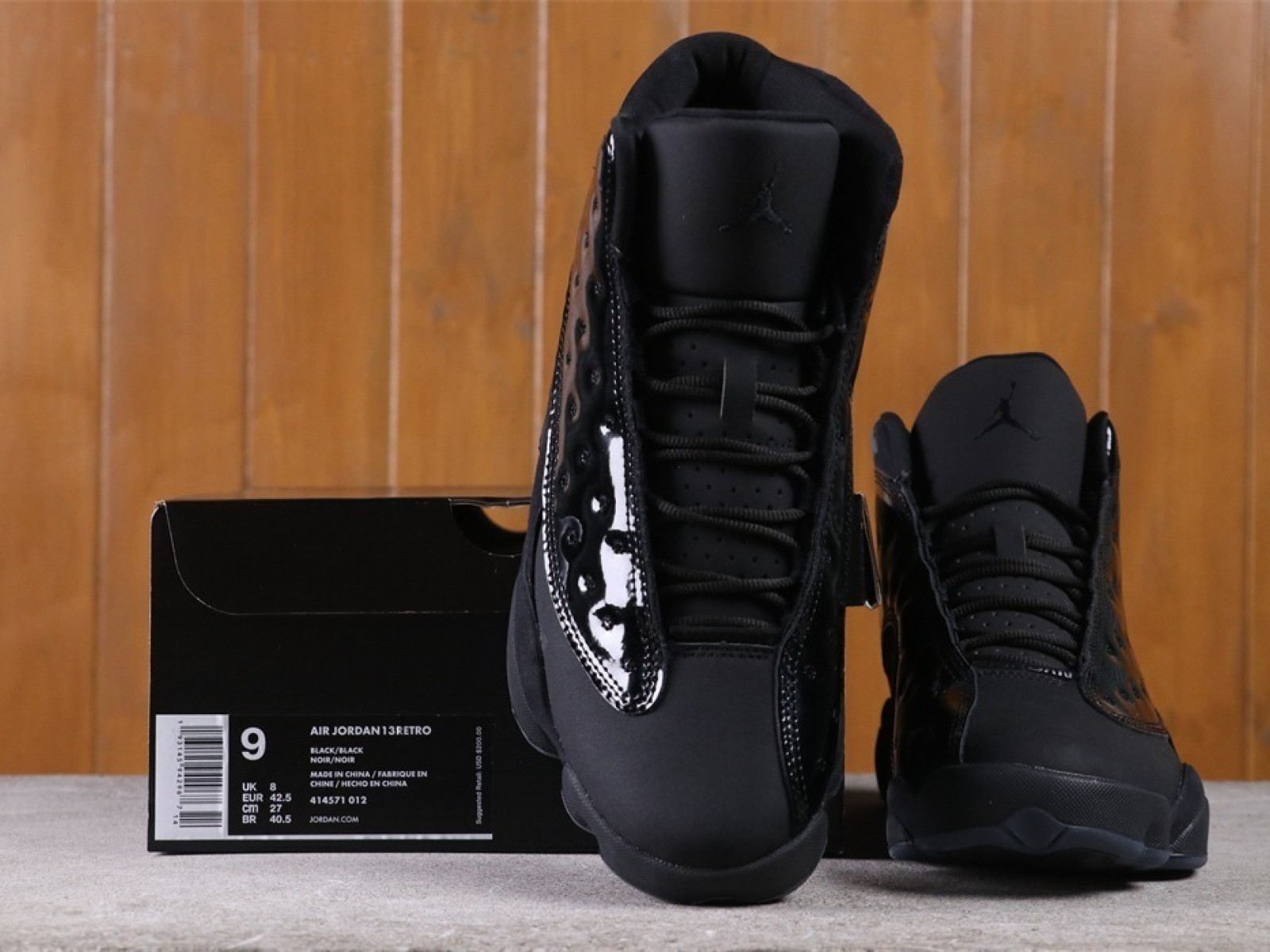 US$84 Air Jordan 13 Cap and Gown 414571-012 size 40-47.5