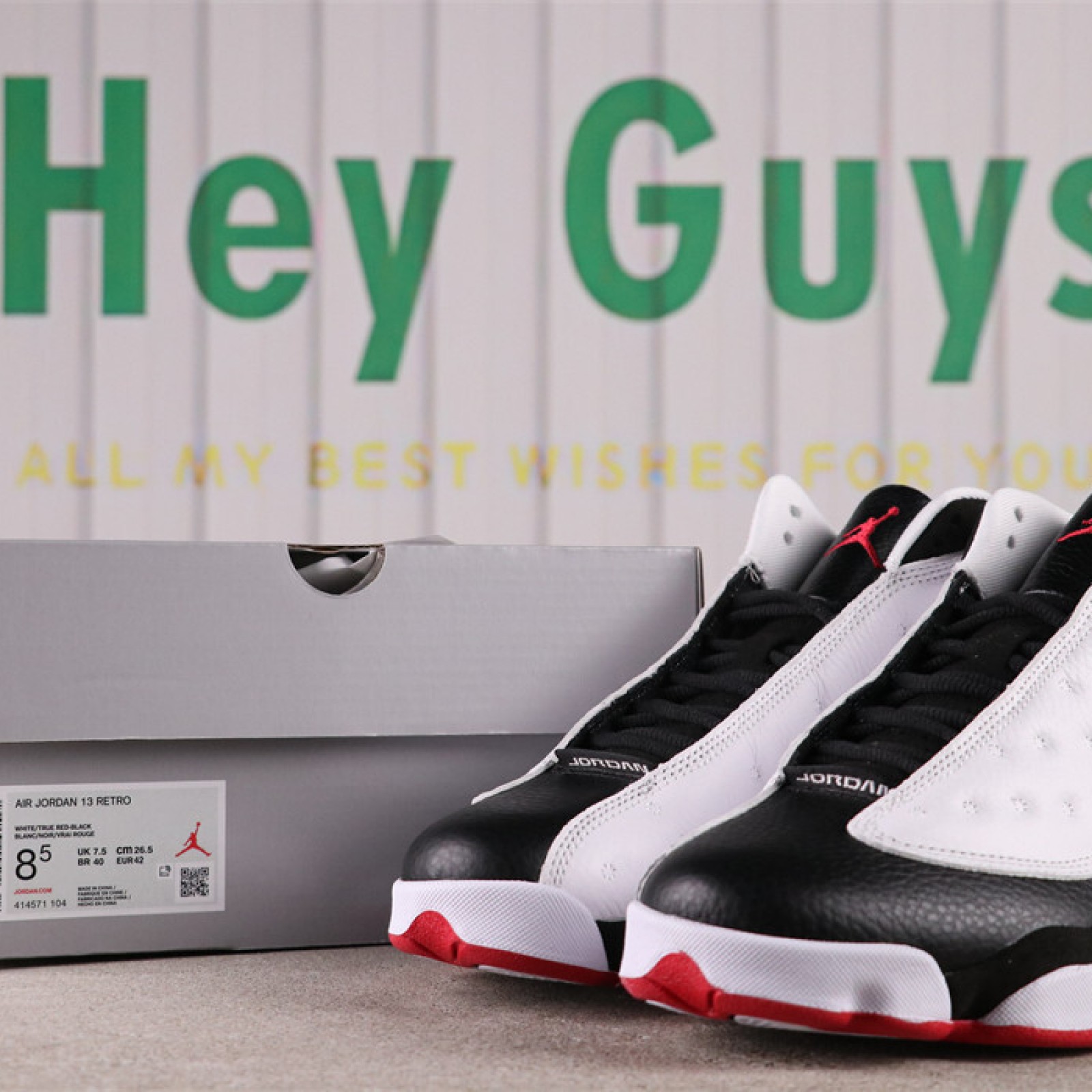US Air Jordan 13 He Got Game 414571-104 Size 40-47.5