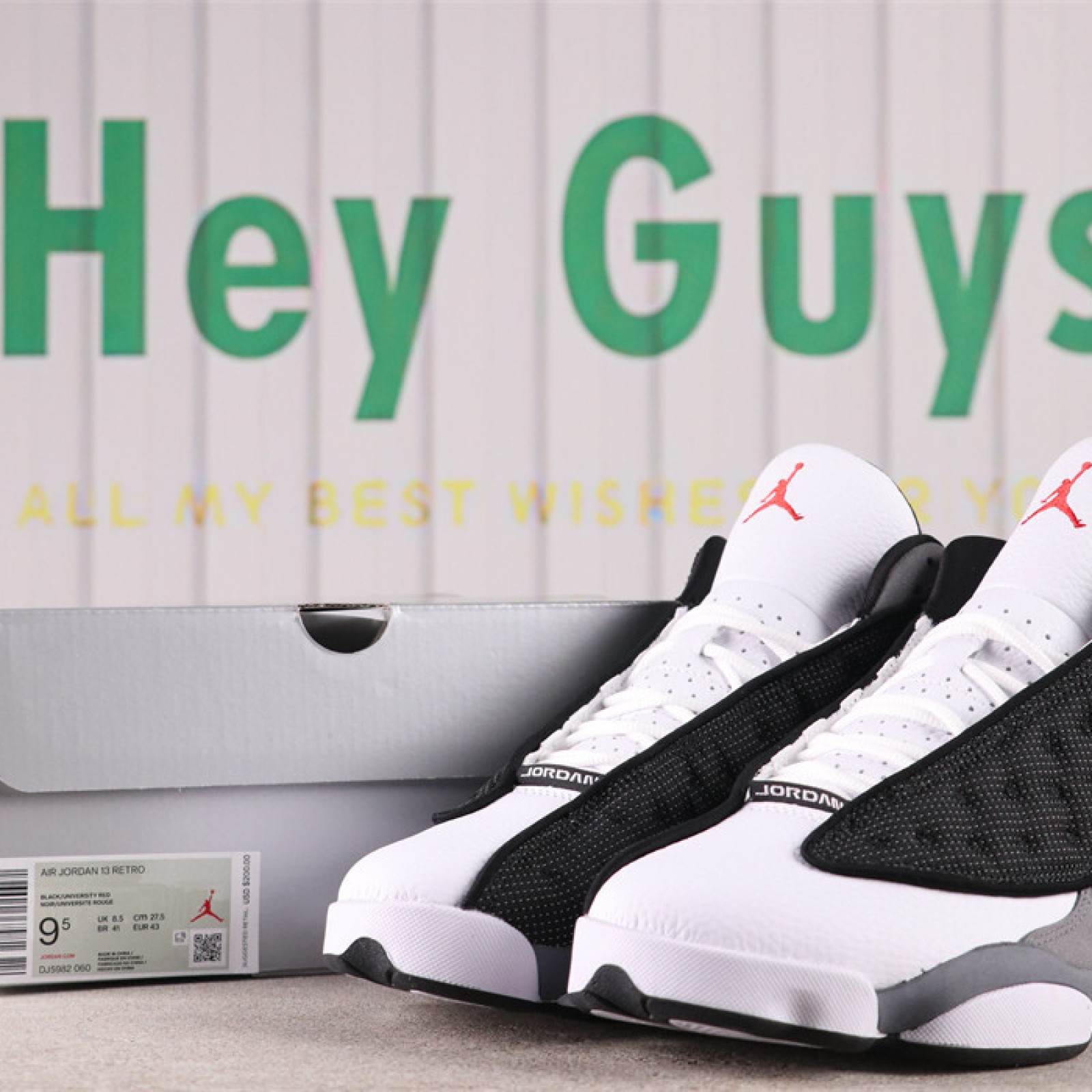 US Air Jordan 13 Black Flint SKU DJ5982-060 40-47.5