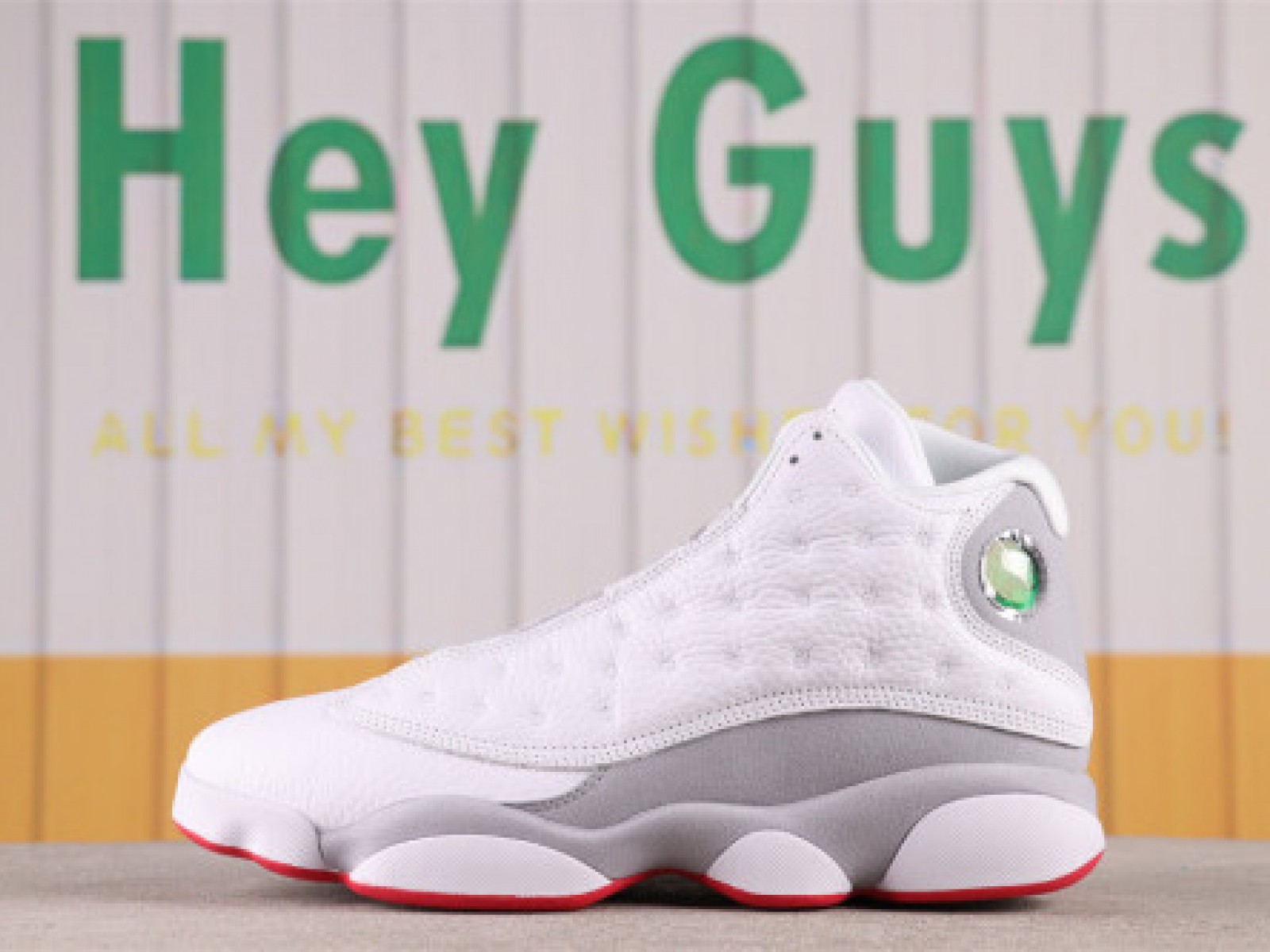 US$99 Air Jordan 13 Wolf Grey 414571-160 Size 40-47.5