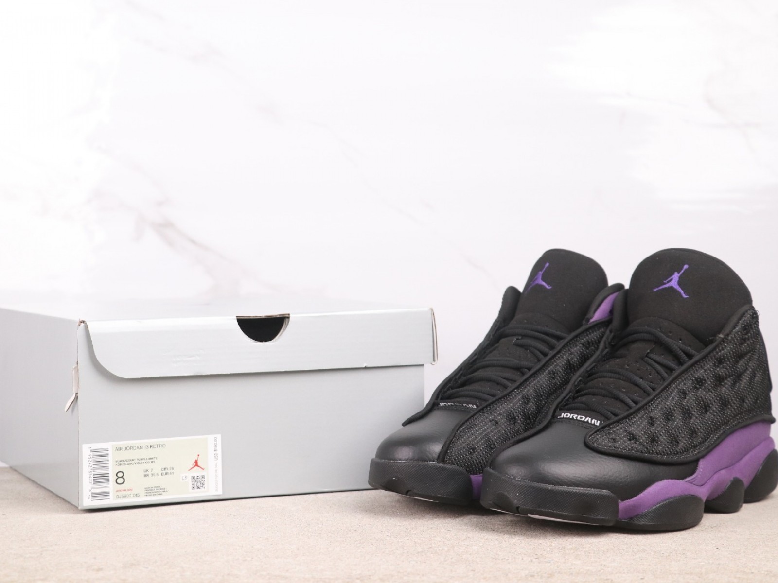 USD101 AJ13 Air Jordan 13 “Court Purp Style ：DJ5982-015