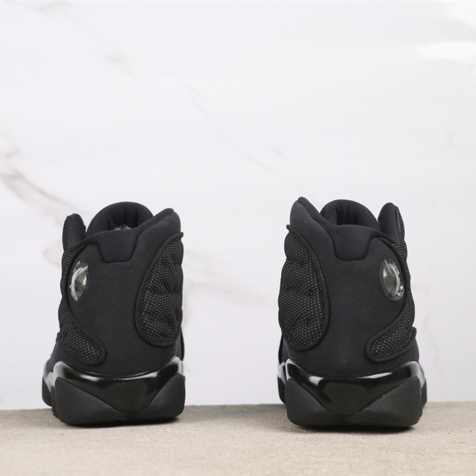 USD Air Jordan 13 “Black Cat”   Style：414571-011      乔13高帮黑猫    Size:40-47.5