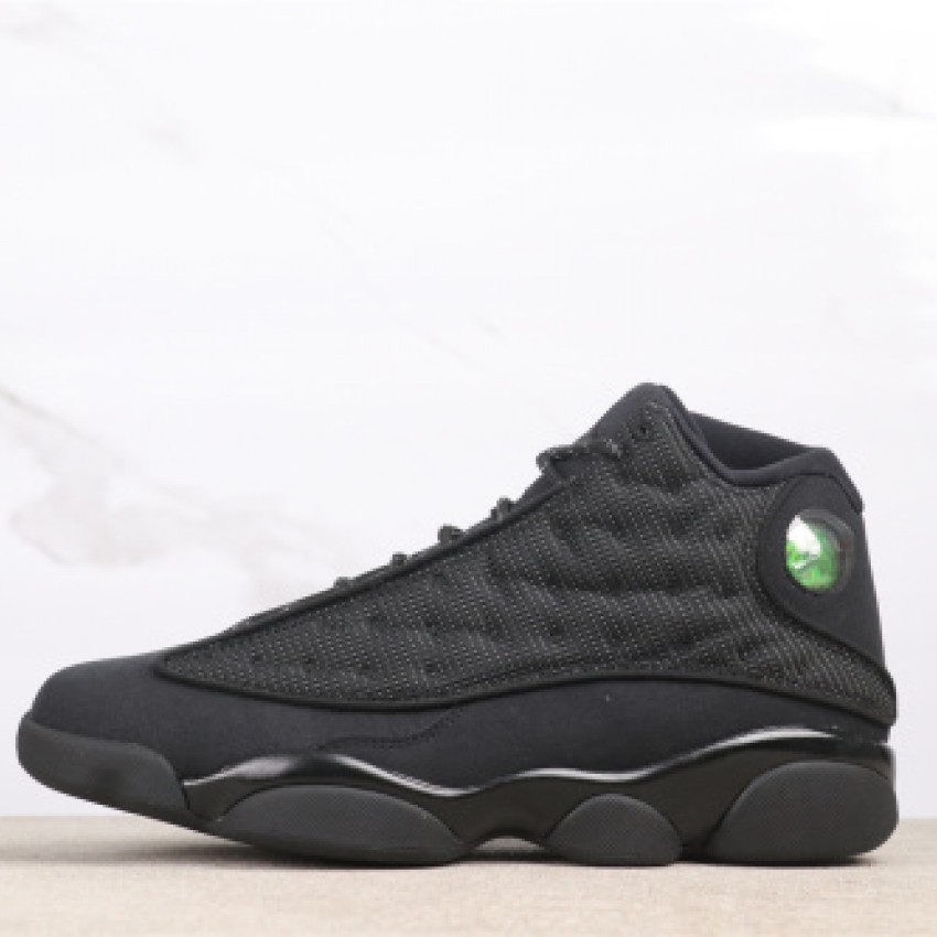 USD$110 Air Jordan 13 “Black Cat”   Style：414571-011      乔13高帮黑猫    Size:40-47.5