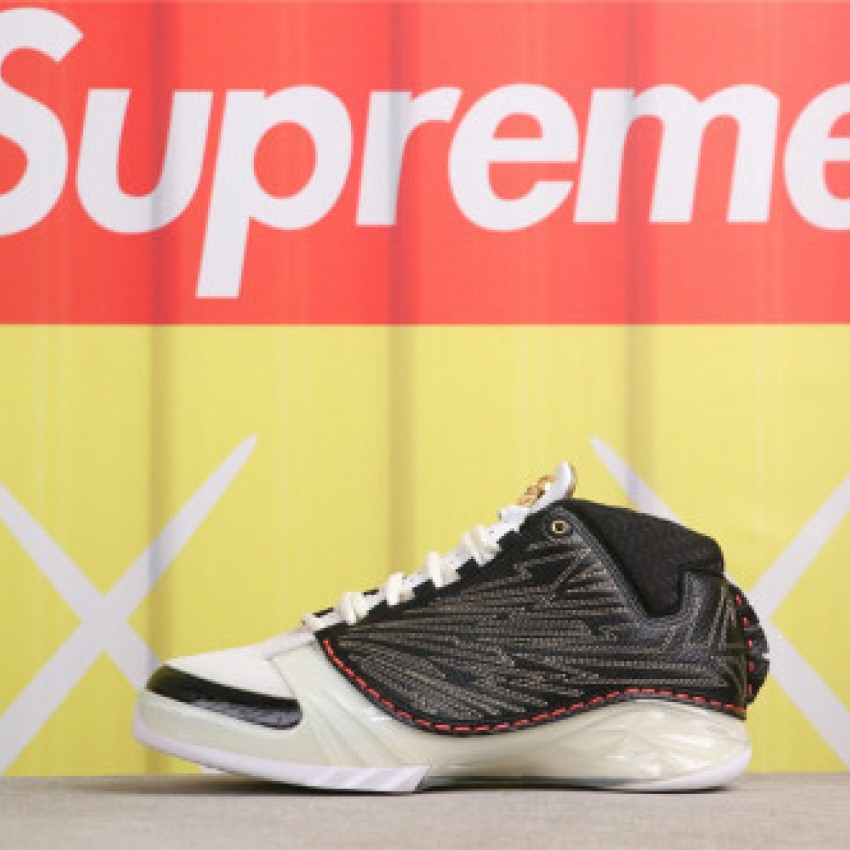 USD$84 Air Jordan Titan x Air Jordan 23 CZ6222-001 乔23联名黑白金 Size 40-47.5