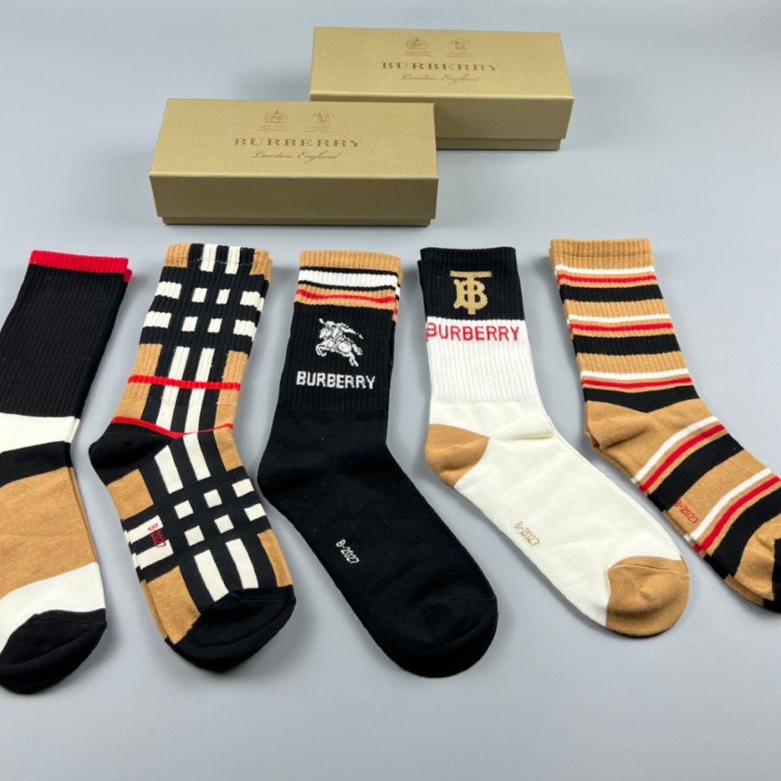 SOC272 BUR Socks