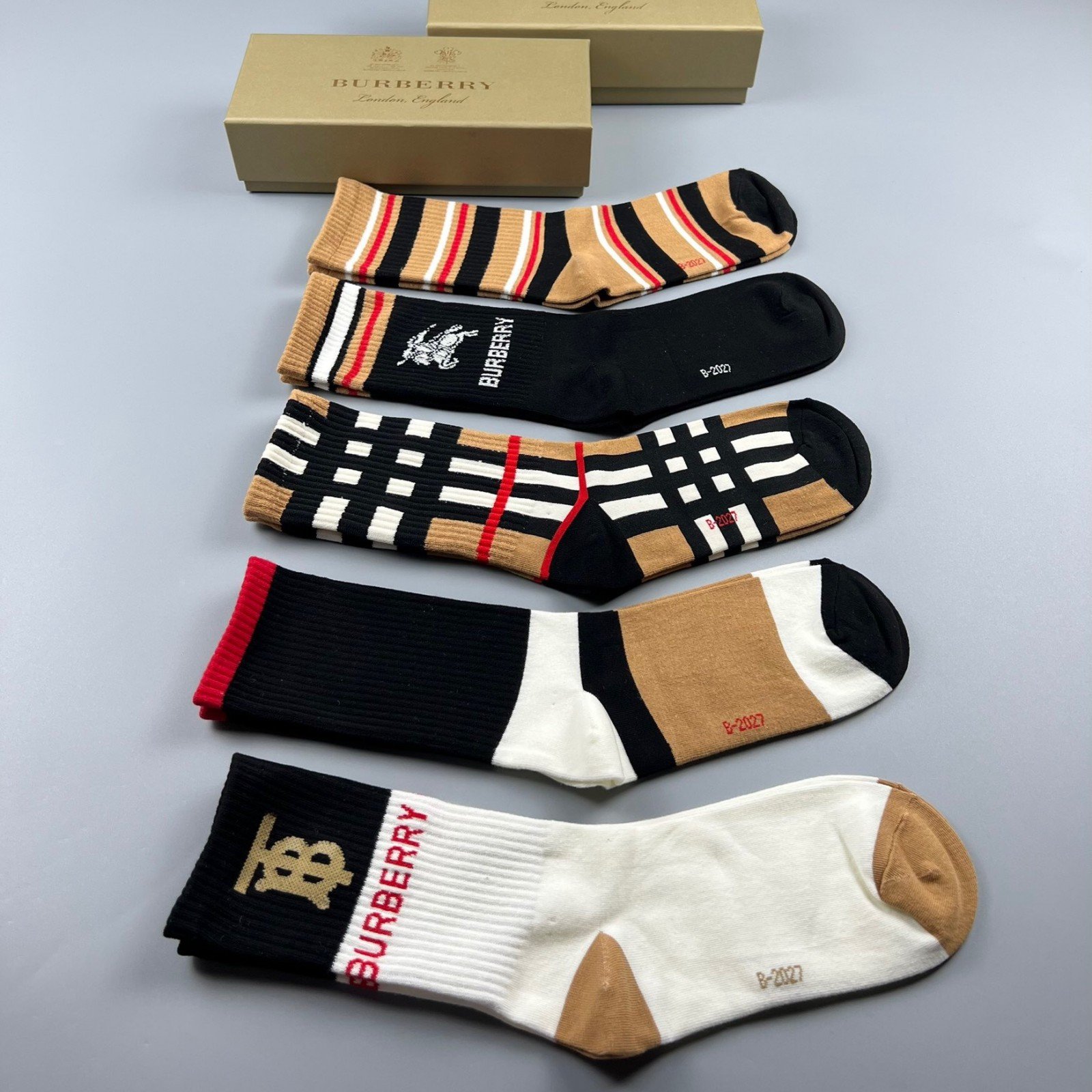 SOC272 BUR Socks