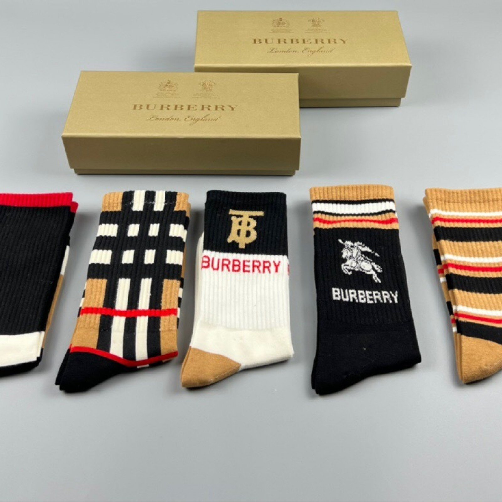 SOC272 BUR Socks