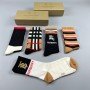 SOC272 BUR Socks