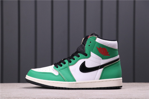 100USD Air Jordan 1 High OG Lucky Green DB4612-300 36-44