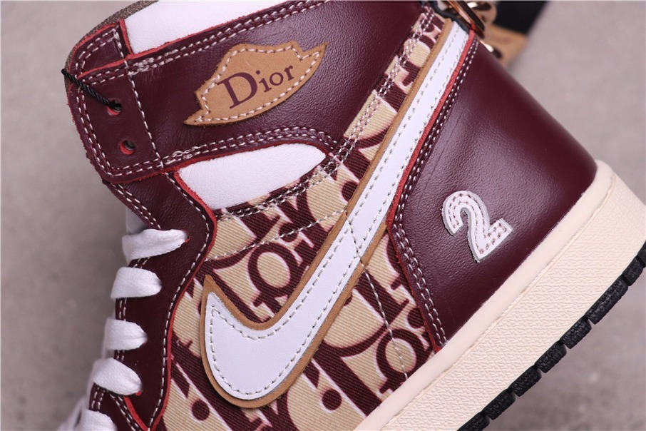 100USD Dior x Air Jordan 1 High CN8607-002 36-45