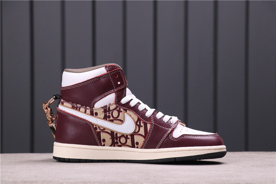 100USD Dior x Air Jordan 1 High CN8607-002 36-45
