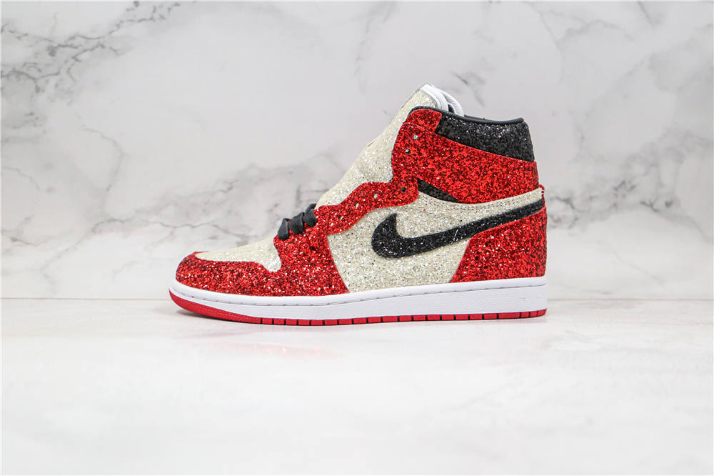 110USD Air Jordan 1 Bred Diamond CK5566-610 36-47.5