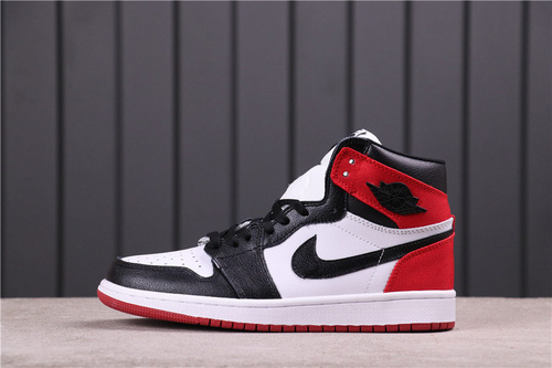 31USD AJ1 Air Jordan 1 Satin WMNSBlack Toe CD0461-016 Size 36-46