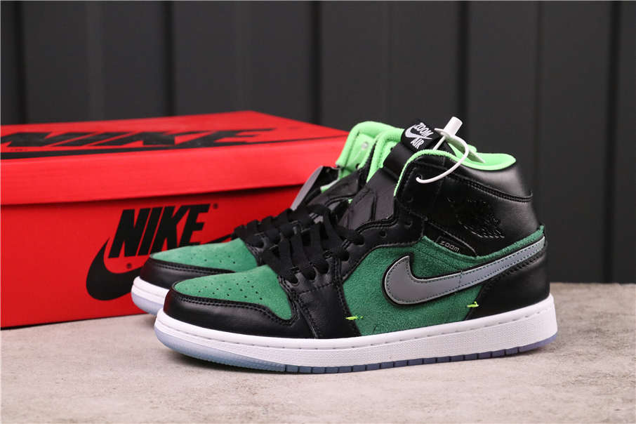 31USD Air Jordan 1 High Zoom Rage Green CK6637-300 40-45