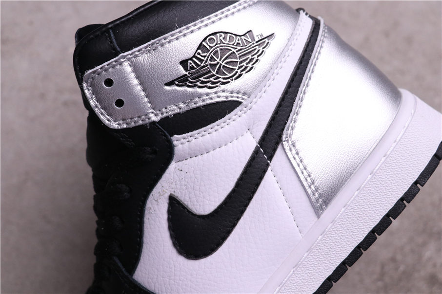 31USD aj1 Air Jordan 1 High OG WMNS Silver Toe CD0461-001 Size 36-46