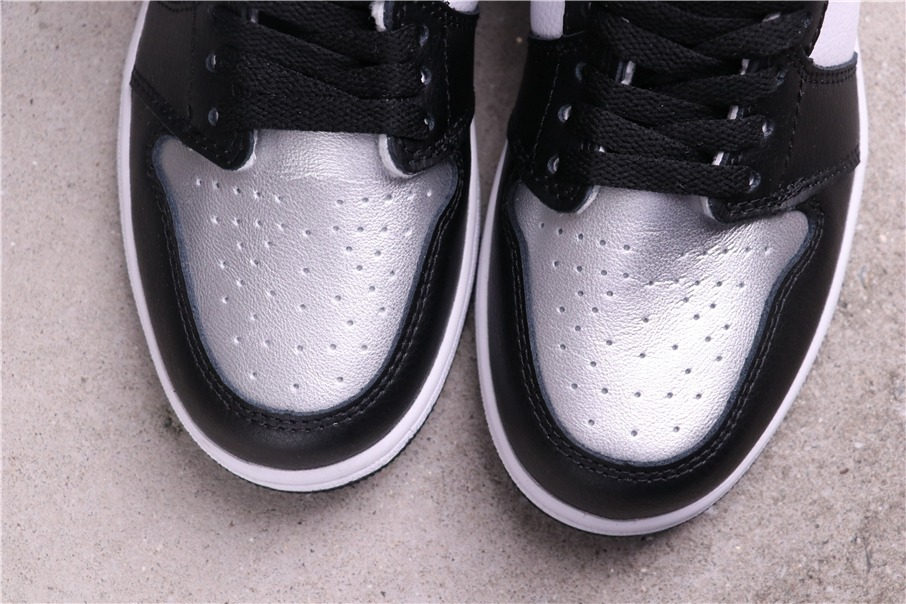 31USD aj1 Air Jordan 1 High OG WMNS Silver Toe CD0461-001 Size 36-46