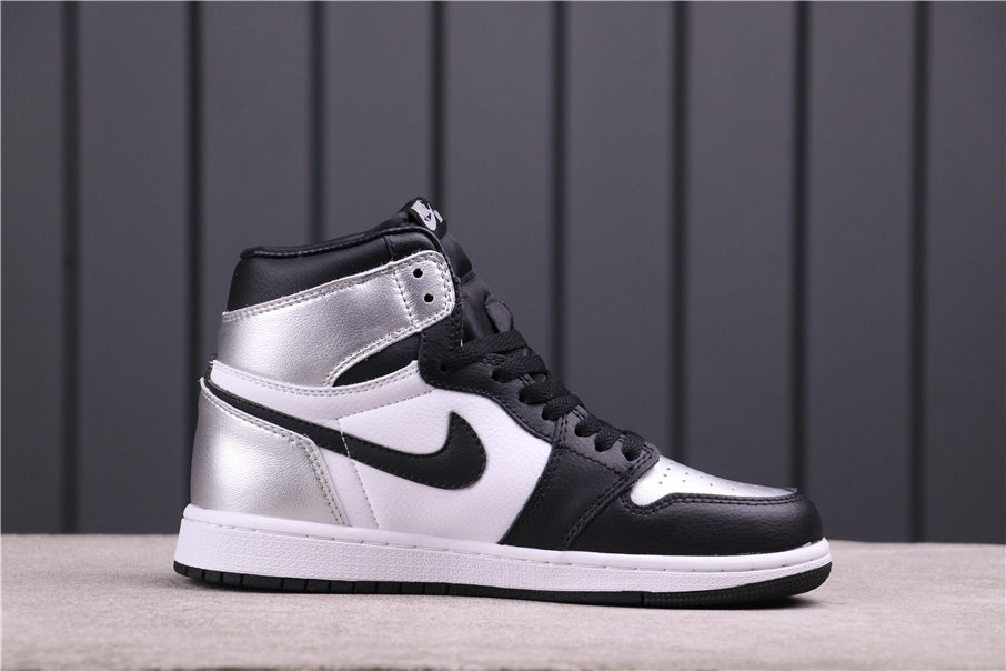 31USD aj1 Air Jordan 1 High OG WMNS Silver Toe CD0461-001 Size 36-46