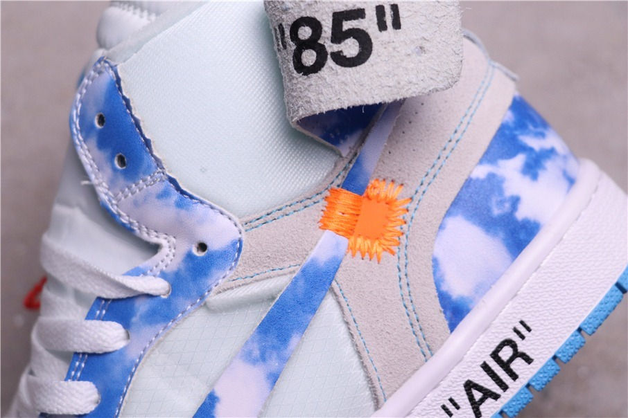 33USD OFF-WHITE x Air Jordan 1 UNC AQ0818-14836-46