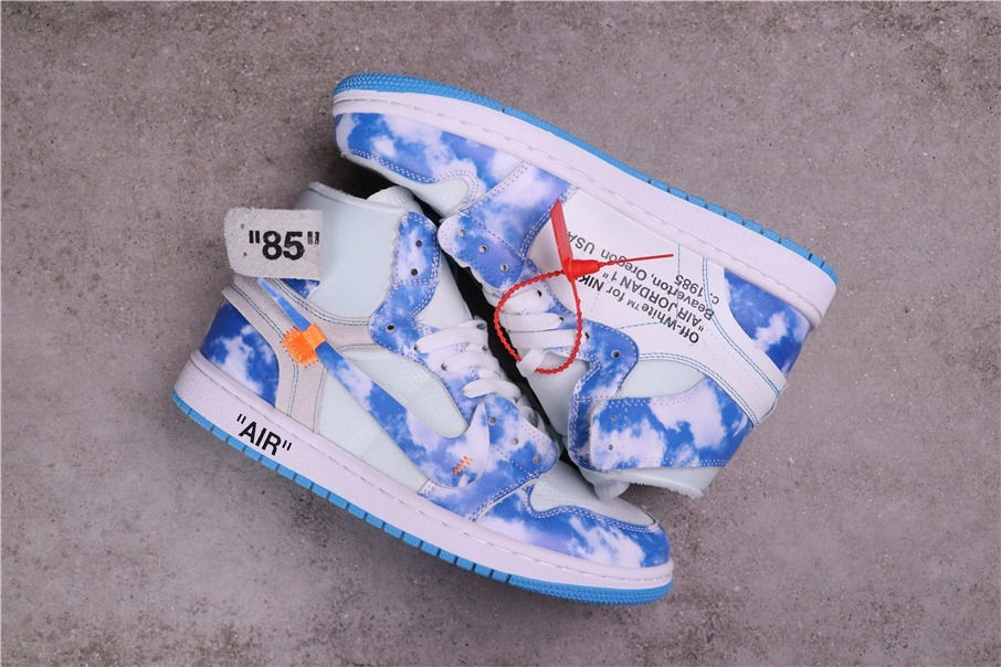 33USD OFF-WHITE x Air Jordan 1 UNC AQ0818-14836-46