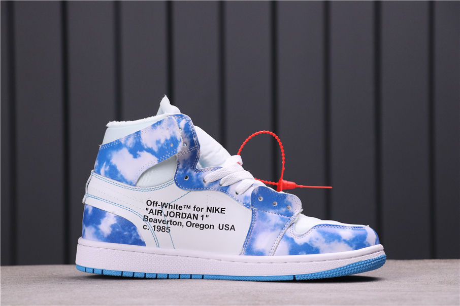 33USD OFF-WHITE x Air Jordan 1 UNC AQ0818-14836-46