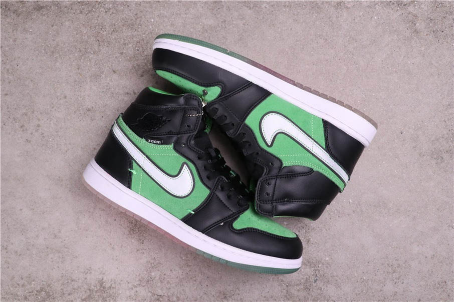 36USD Air Jordan 1 High Zoom “Rage Green” CK6637-002 36-45