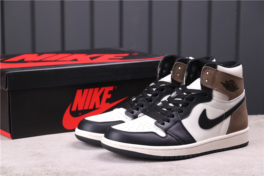 40USD Air Jordan 1 High OG Dark Mocha 555088-105 36-46