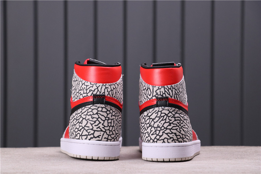 40USD Air Jordan 1 High Red Satin Snake CD0461-601 36-46