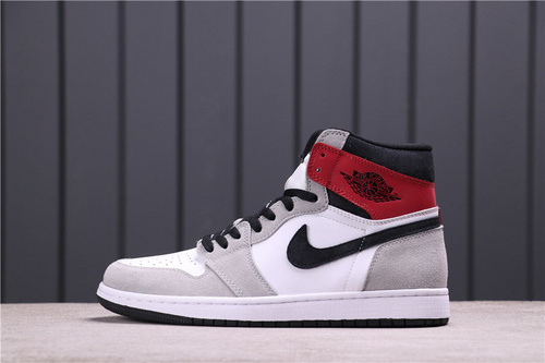 40USD Air Jordan 1 “Light Smoke Grey”555088-126 SIZE 36-46