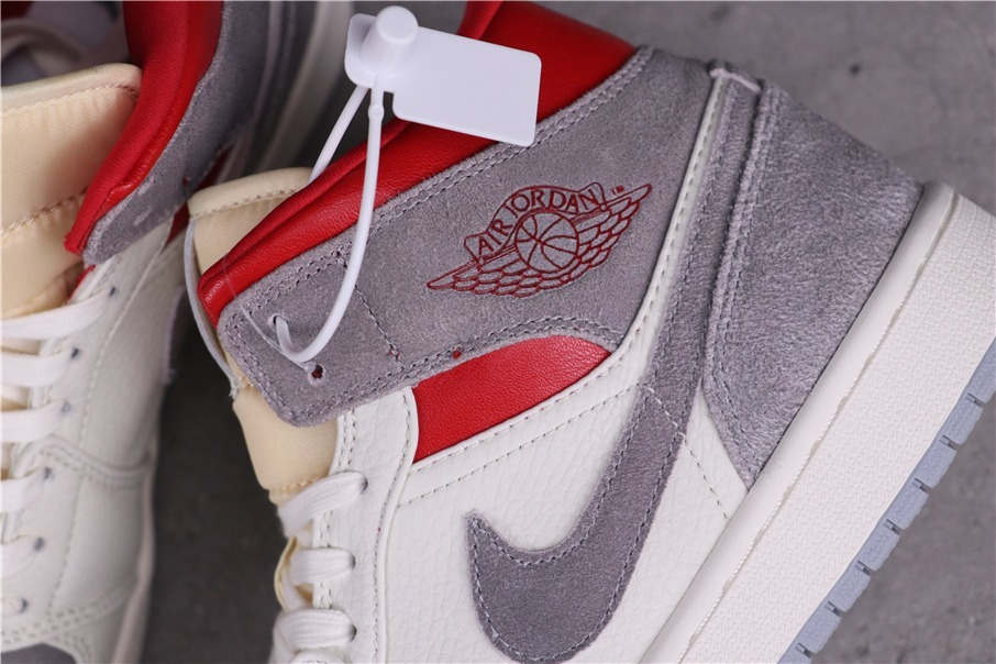 44USD Air Jordan 1 Mid Light Smoke Grey CT3443-100 36-45