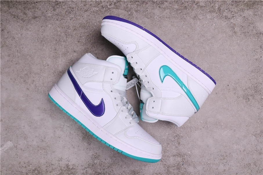 44USD Air Jordan 1 Mid SE Nike Hoops CW5853-100 36-46